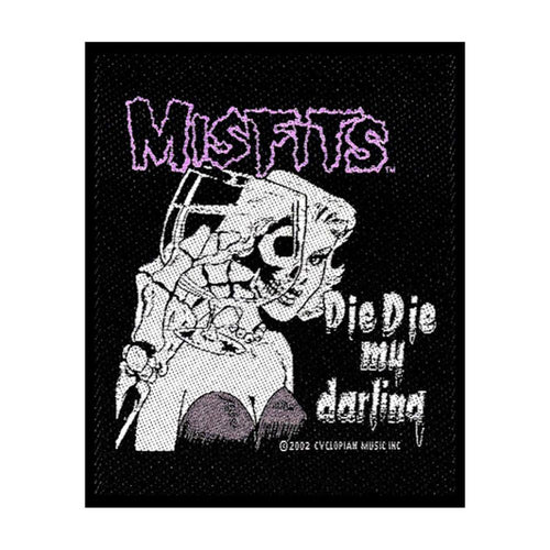 Misfits Die Die my Darling Standard Woven Patch