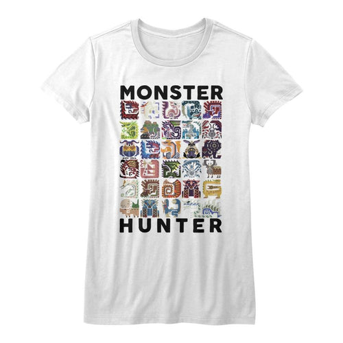 Monster Hunter Let'S Hunt! Juniors Short-Sleeve T-Shirt