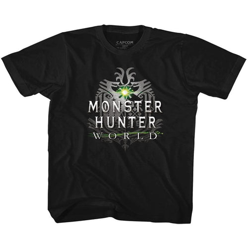 Monster Hunter Mhw Logo Youth Short-Sleeve T-Shirt