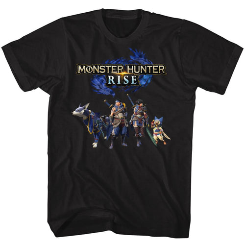 Monster Hunter Special Order The Whole Crew Adult Short-Sleeve T-Shirt
