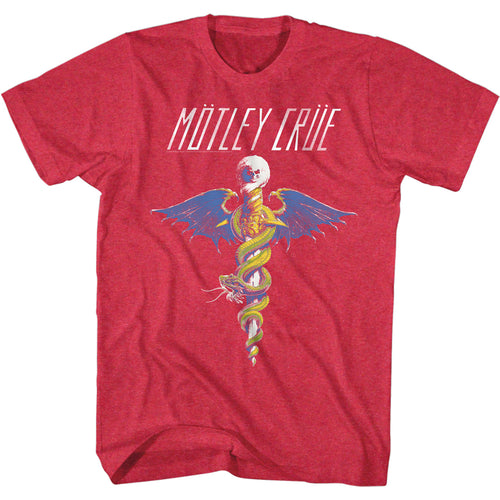 Motley Crue Special Order Bad Print Adult Short Sleeve T-Shirt