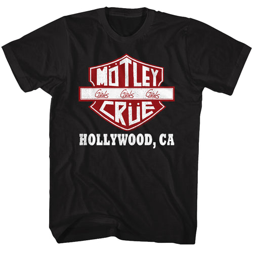 Motley Crue Crue Sign Adult Short-Sleeve T-Shirt