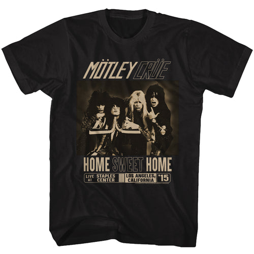 Motley Crue Home Sweet Home Adult Short-Sleeve T-Shirt