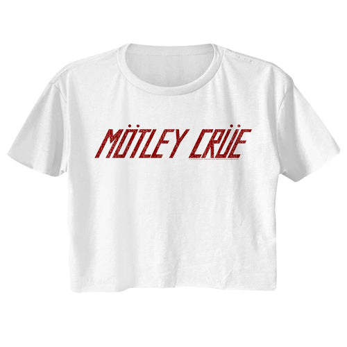Motley Crue Logo Festical Cali Crop