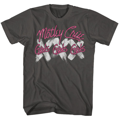 Motley Crue World Tour Adult Short-Sleeve T-Shirt