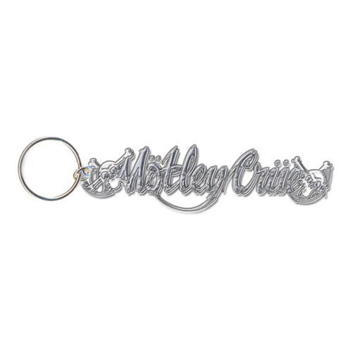 Motley Crue Skull Logo Keychain