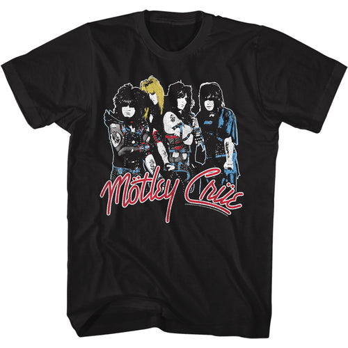 Motley Crue Special Order Band Logo Adult Short-Sleeve T-Shirt