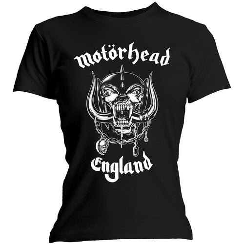 Motorhead England Ladies T-Shirt