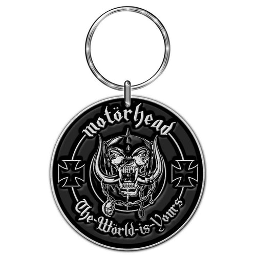 Motorhead The World Is Yours Keychain