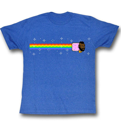 Mr. T Special Order Nyan Nyan Nyan Adult S/S T-Shirt