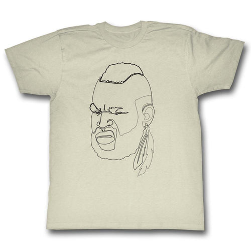 Mr. T Special Order One Line Mr. T Adult S/S T-Shirt