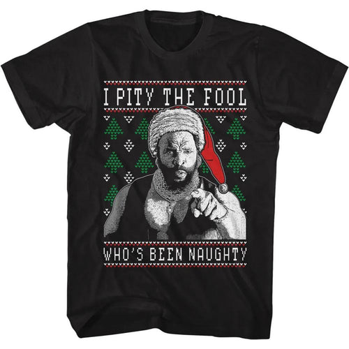 Mr. T Special Order Who's Been Naughty Adult Short-Sleeve T-Shirt