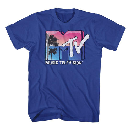 MTV Special Order Beach Logo Adult Short-Sleeve T-Shirt