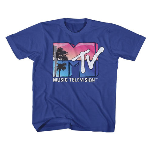 MTV Special Order Beach Logo Youth Short-Sleeve T-Shirt