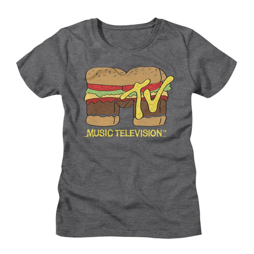MTV Special Order Burger Ladies Short-Sleeve T-Shirt