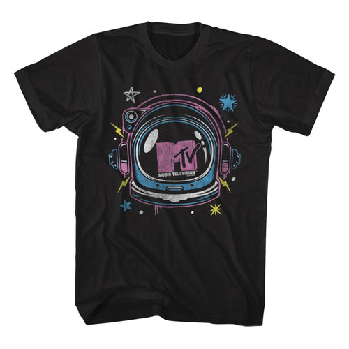 MTV Special Order Space Helmet Adult Short-Sleeve T-Shirt