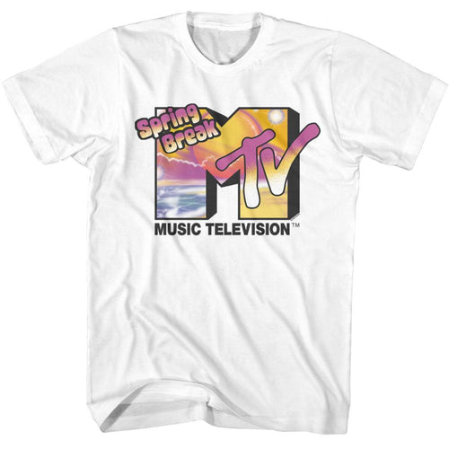 MTV Spring Airbrush Adult Short-Sleeve T-Shirt