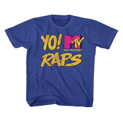 MTV Special Order Yo MTV Raps Texture Toddler Short-Sleeve T-Shirt
