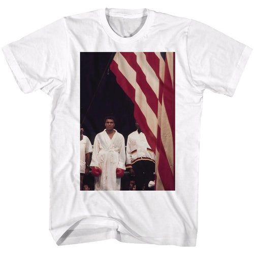 Muhammad Ali Special Order A Flag Adult S/S T-Shirt