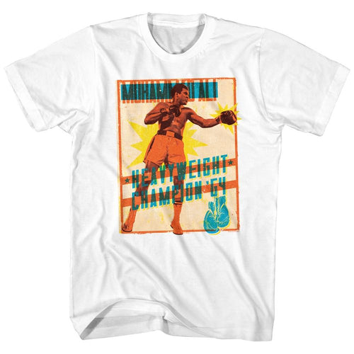 Muhammad Ali Special Order Bright Poster Adult S/S T-Shirt