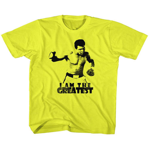 Muhammad Ali Special Order I Am The Greatest Youth S/S T-Shirt