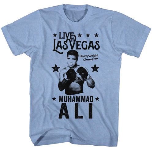 Muhammad Ali Special Order Liveinvegas Adult S/S T-Shirt