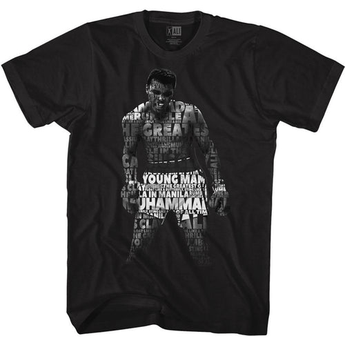 Muhammad Ali Special Order Quote Me Adult S/S T-Shirt