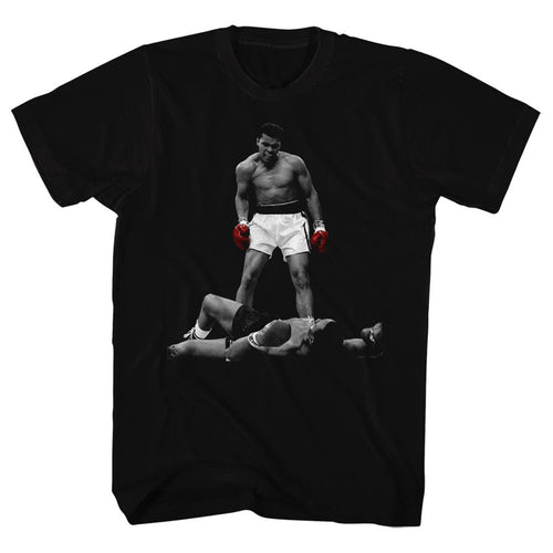 Muhammad Ali Special Order Red Gloves Adult S/S T-Shirt