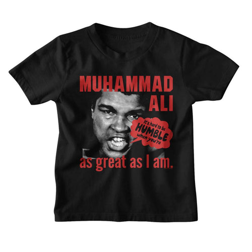 Muhammad Ali Hard To Be Humble Toddler Short-Sleeve T-Shirt