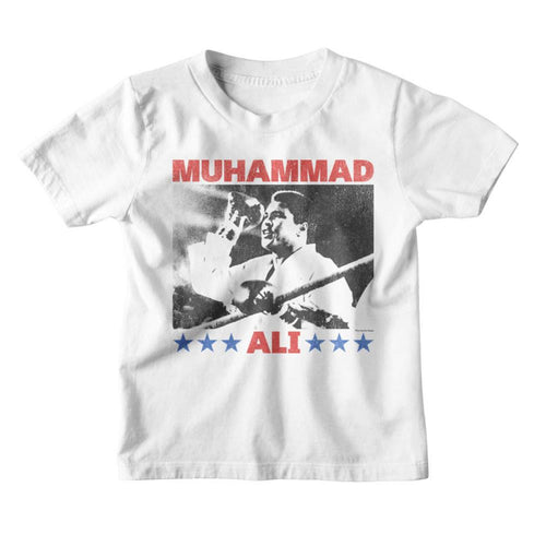 Muhammad Ali Raising Fist Toddler Short-Sleeve T-Shirt