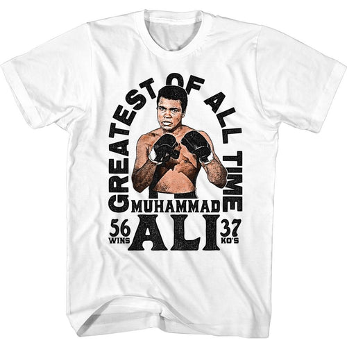 Muhammad Ali Special Order 56 Win 37 Ko Adult Short-Sleeve T-Shirt