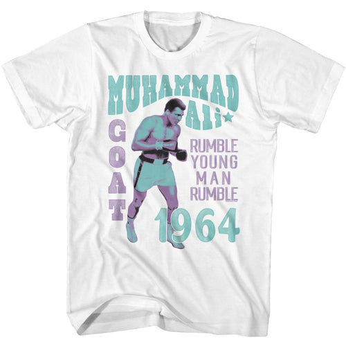 Muhammad Ali Special Order Ali Rumble Young Man Rumble Adult Short-Sleeve T-Shirt