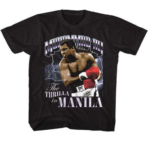 Muhammad Ali Thrilla And Lightning Youth Short-Sleeve T-Shirt