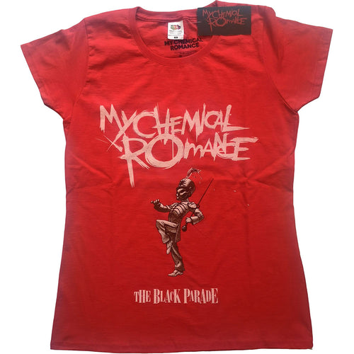 My Chemical Romance The Black Parade Cover Ladies T-Shirt
