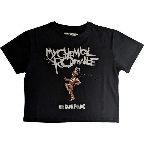 My Chemical Romance The Black Parade Ladies Crop Top