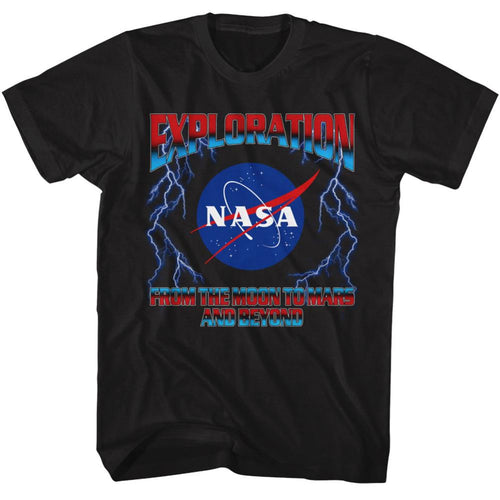 NASA Exploration Lightning Adult Short-Sleeve T-Shirt