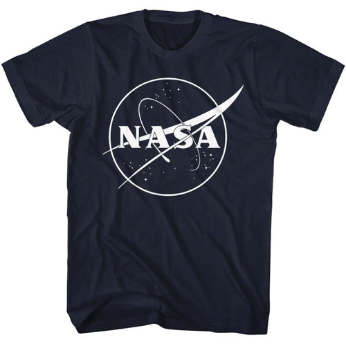NASA Meatball Logo One Color Adult Short-Sleeve T-Shirt