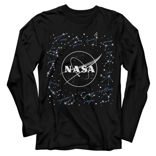 Nasa Nasa Constellations Adult Long-Sleeve T-Shirt