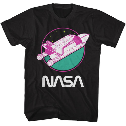 NASA Neon Orbiter Adult Short-Sleeve T-Shirt