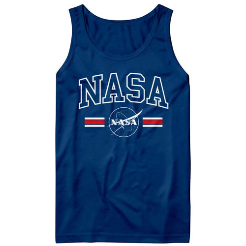 NASA Stripes Adult Tank T-Shirt