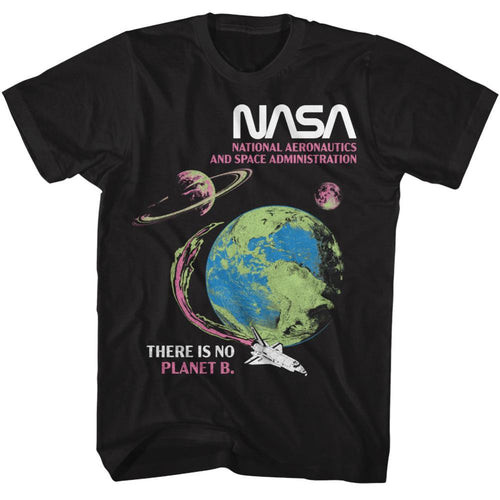 NASA There Is No Planet B Adult Short-Sleeve T-Shirt