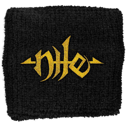 Nile Gold Logo Fabric Wristband