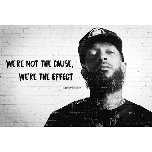 Nipsey Hussle Effect Poster - 36 In x 24 In Posters & Prints