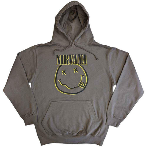 Nirvana Inverse Happy Face Unisex Pullover Hoodie