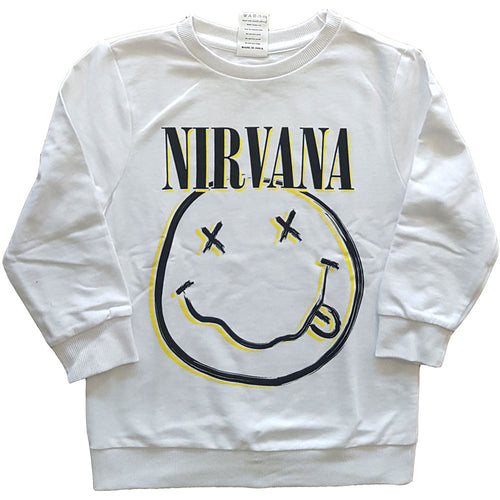 Nirvana Inverse Smiley Kids Sweatshirt - Special Order