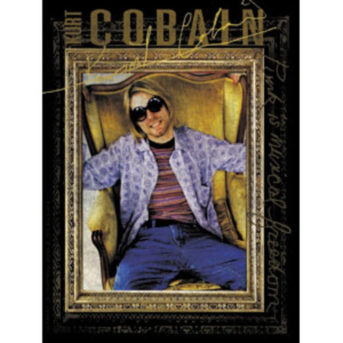 Nirvana Kurt Cobain Armchair Sticker