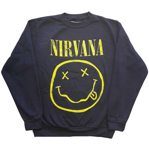Nirvana Yellow Smiley Unisex Sweatshirt