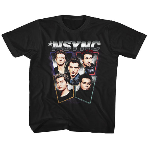 Nsync Special Order Heads Youth S/S T-Shirt