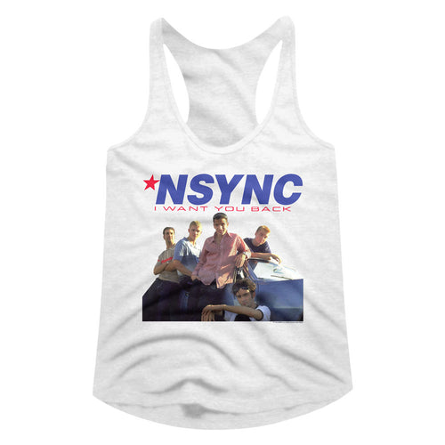 Nsync Special Order Want You Back Ladies Racerback