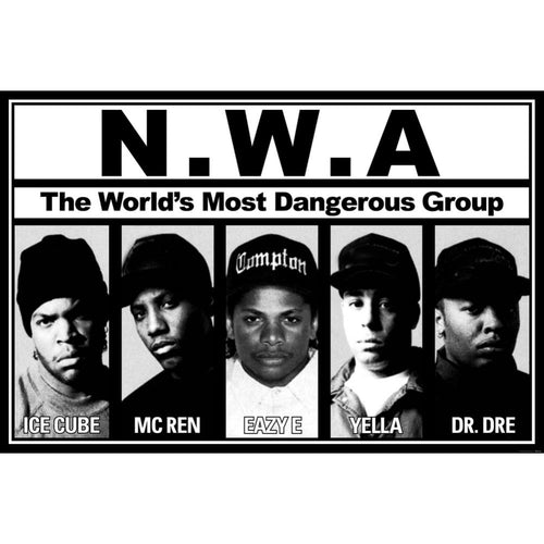 N.W.A. Poster - 36 In x 24 In Posters & Prints